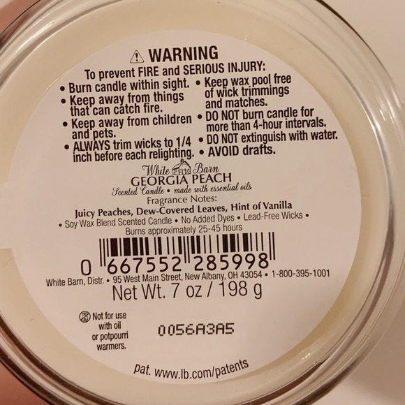 Bath and body works Georgia peach candle bundle - Picture 8 of 8